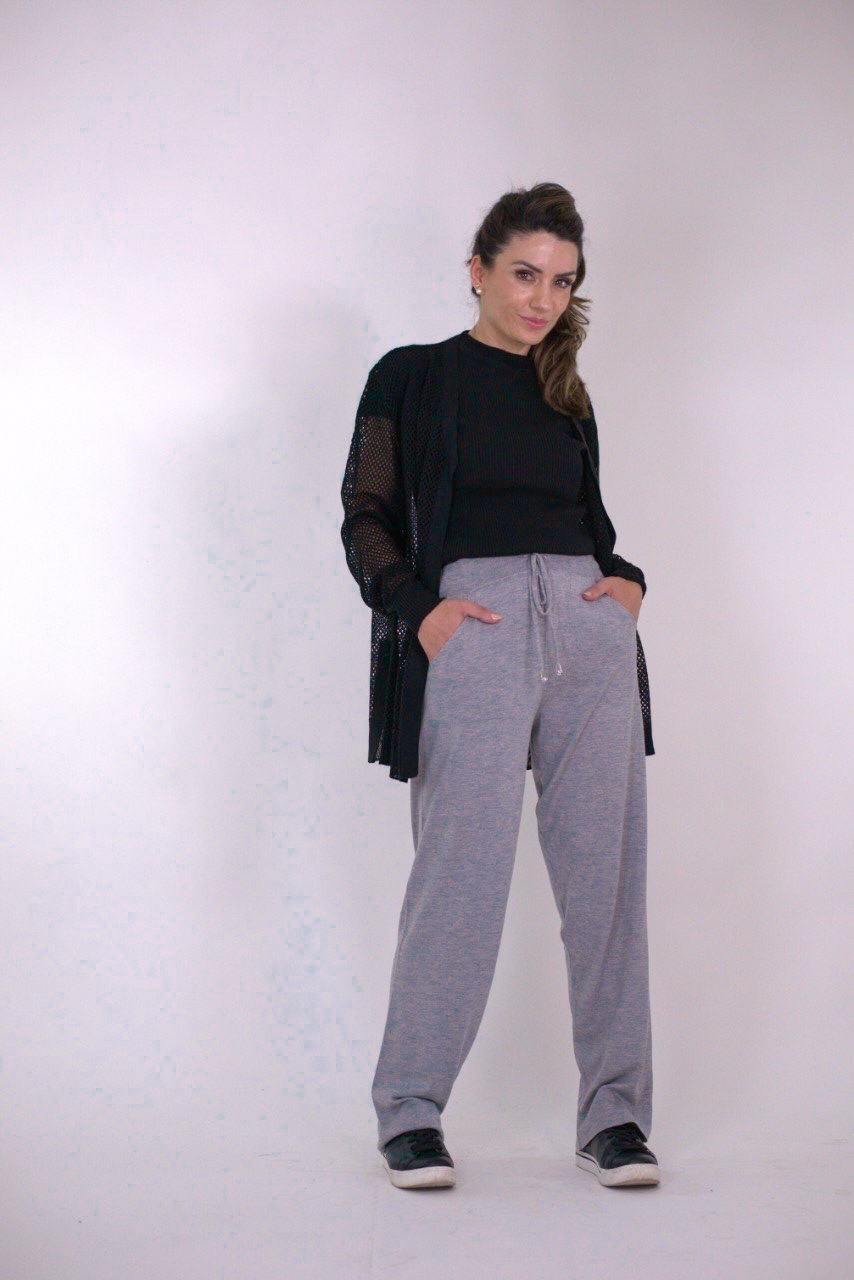 Calça Larga Reta com Bolso - ref 24033 - CF5 - Imagem 6