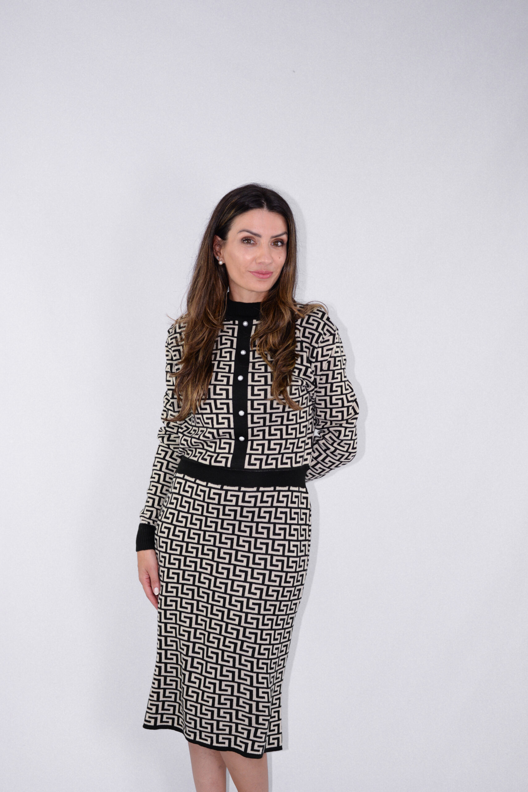 Vestido Jacquard Ana Bela - Ref. V5 - Imagem 4