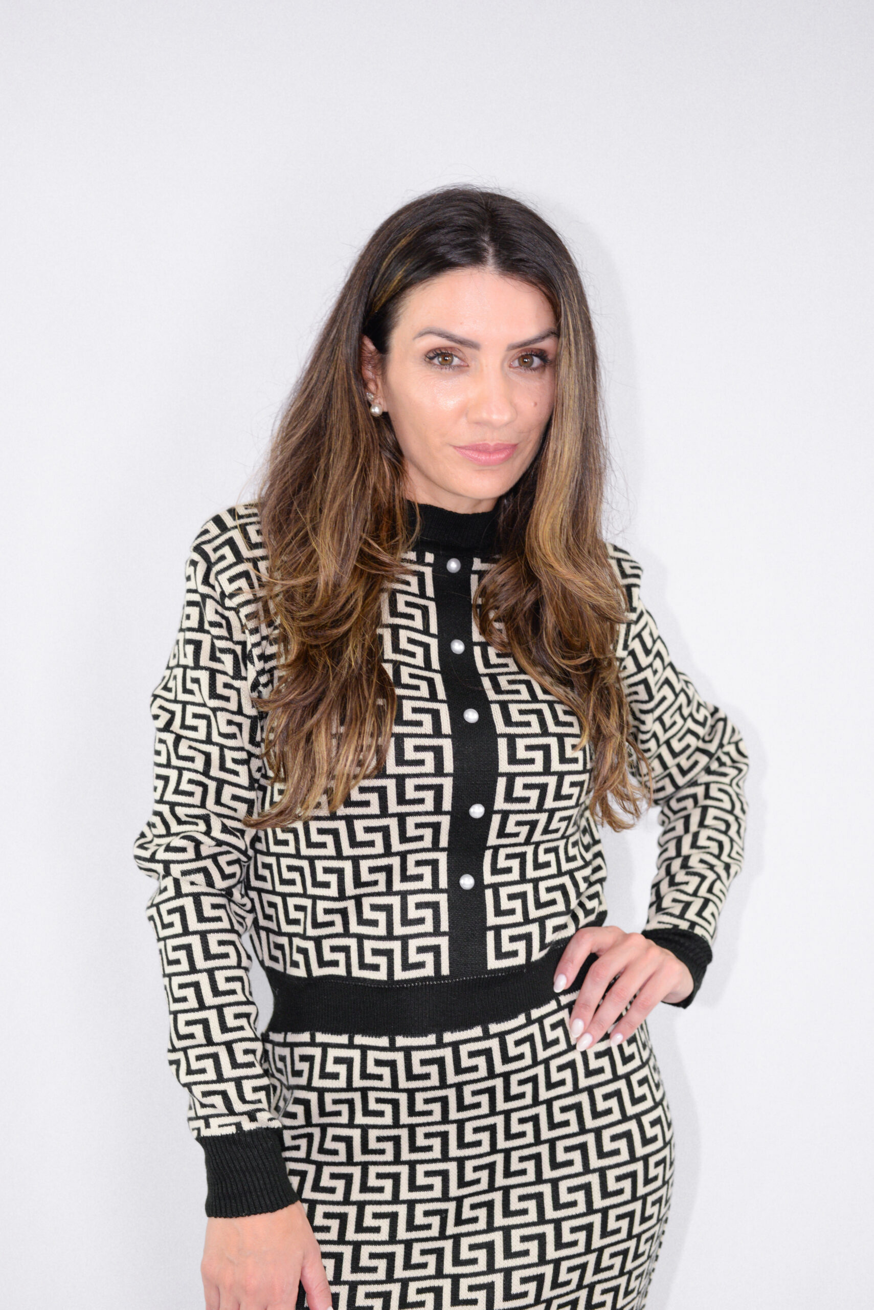 Vestido Jacquard Ana Bela - Ref. V5 - Imagem 3