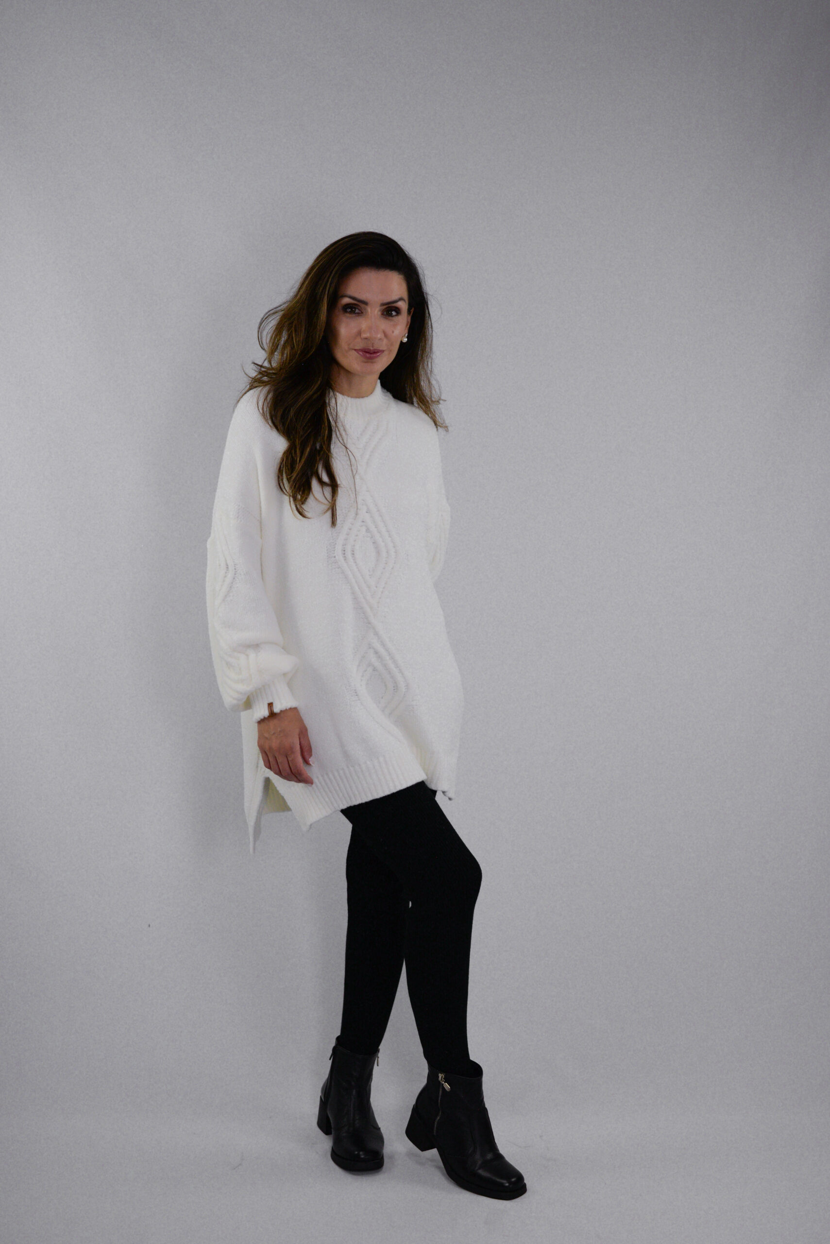 Blusa Losangulos corpo e Manga - E 9227 - Ref. BF 19 - Imagem 2