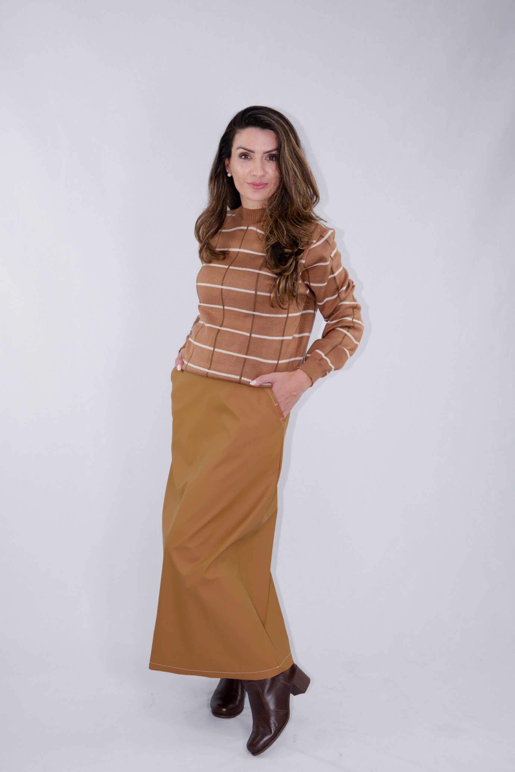 Blusa Jacquard com Quadrado - Ref. BF 23 - Imagem 6
