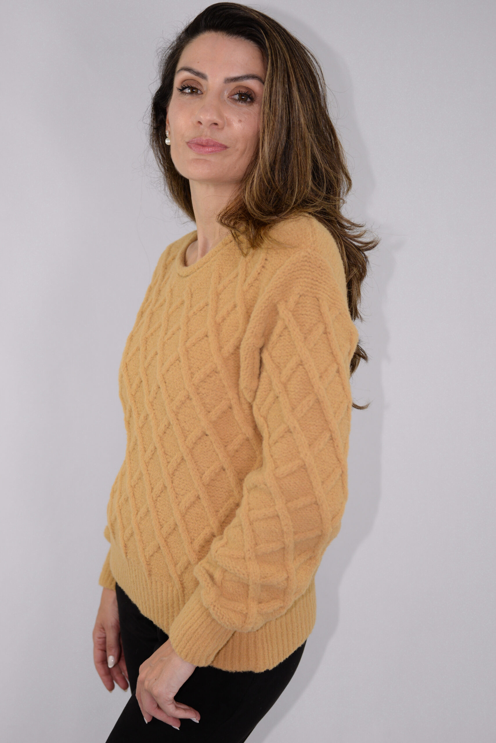 Blusa Curta com Gola Rolete- E 9237 - Ref. BF21 - Imagem 2