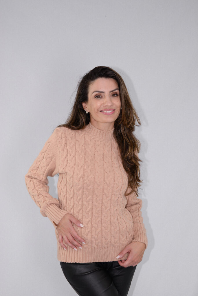 Blusa Tranças Fio Elástico - E 9218 - Ref. BF17