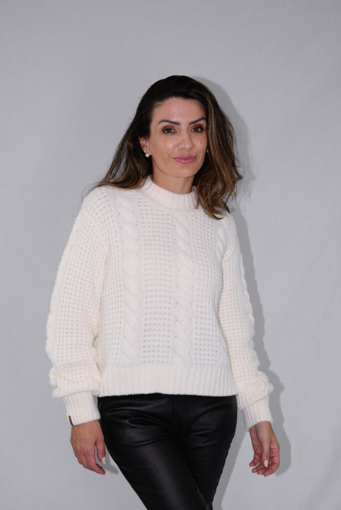 Blusa Croped com Tranças na Frente - E 9206 - Ref. BF14