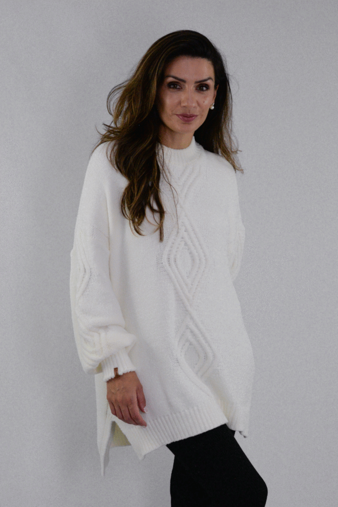 Blusa Losangulos corpo e Manga - E 9227 - Ref. BF 19